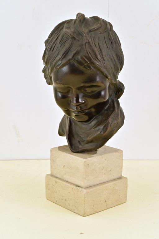 testa di bambina