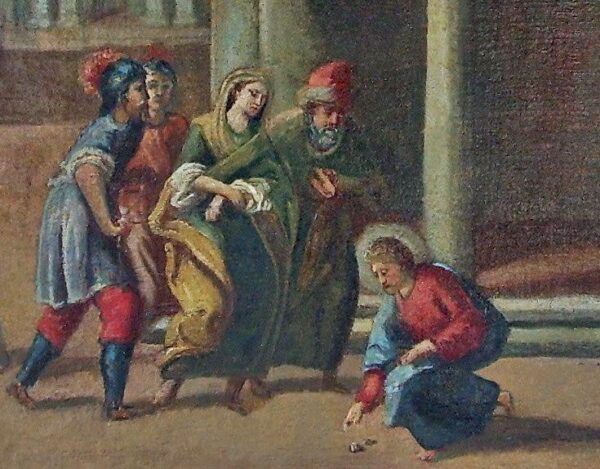 cristo e l'adultera