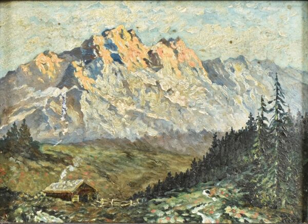 francesco rizzi paesaggio dolomitico