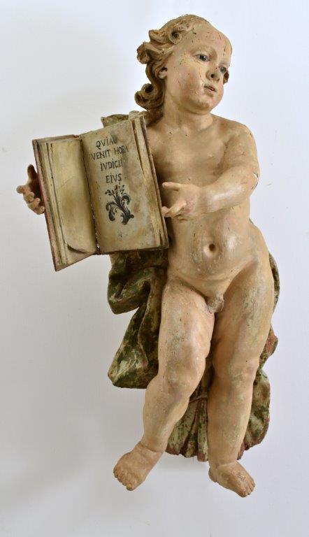angelo con libro
