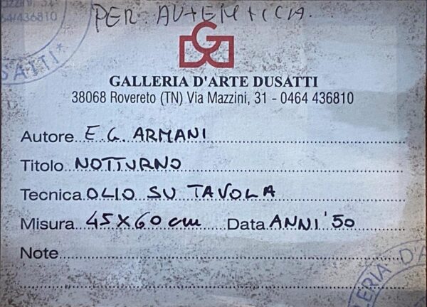 ernesto giuliano armani